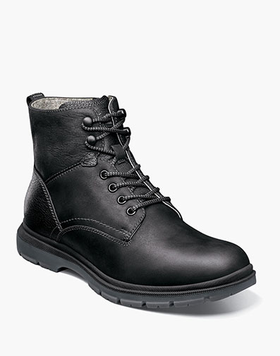 Lookout Plain Toe Lace Up Boot in Black CH for $140.00 dollars.