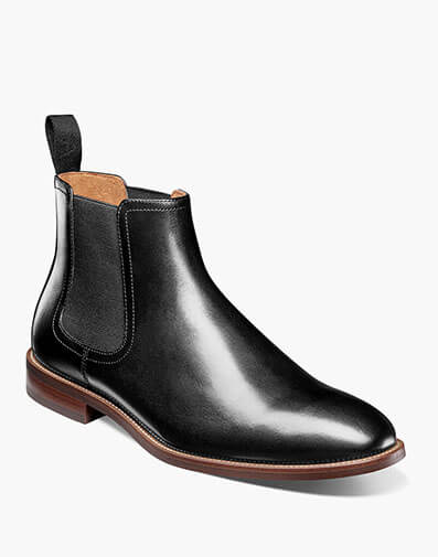 Rucci Plain Toe Gore Boot in Black for $140.00 dollars.