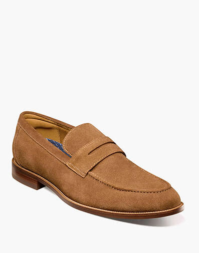 Rucci Moc Toe Penny Loafer in Mocha for $130.00 dollars.