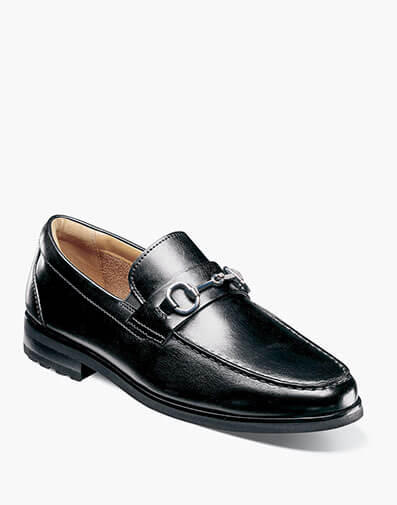 Hawthorne Moc Toe Bit Loafer in Black for $140.00 dollars.
