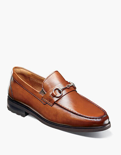 Hawthorne Moc Toe Bit Loafer in Cognac for $140.00 dollars.
