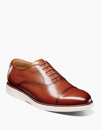Avenue Cap Toe Oxford in Cognac Multi for $125.00 dollars.