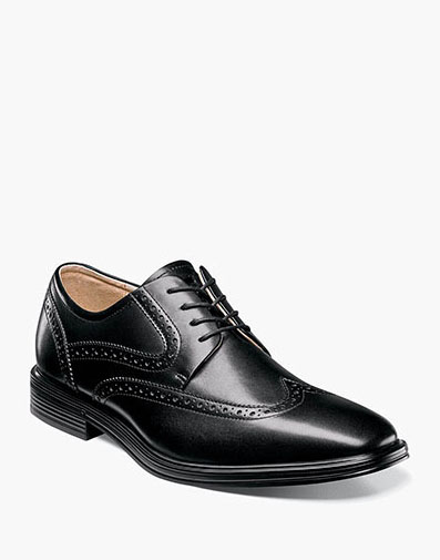 Heights Wingtip Oxford in Black for $99.90