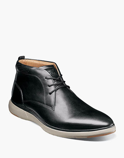 Flair Plain Toe Chukka Boot in Black for $89.90 dollars.