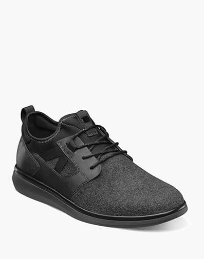 Venture Wool Plain Toe Lace Up Sneaker in Charcoal for $94.90 dollars.