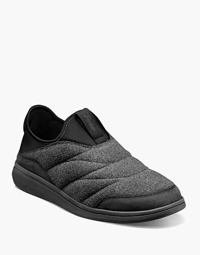 Java Wool Moc Toe Slip On in Charcoal for $23.90 dollars.