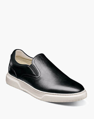 Premier Plain Toe Slip On Sneaker in Black for $89.90 dollars.