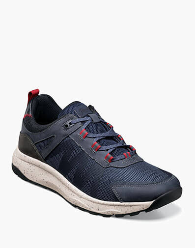 Tread Lite Mesh Moc Toe Lace Up Sneaker in Navy for $79.90 dollars.
