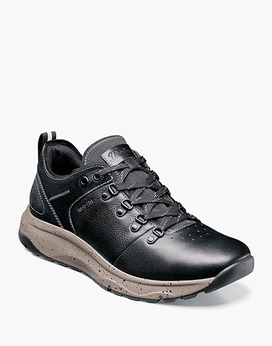 Tread Lite Plain Toe Lace Up Sneaker in Black Tumbled for $89.90 dollars.