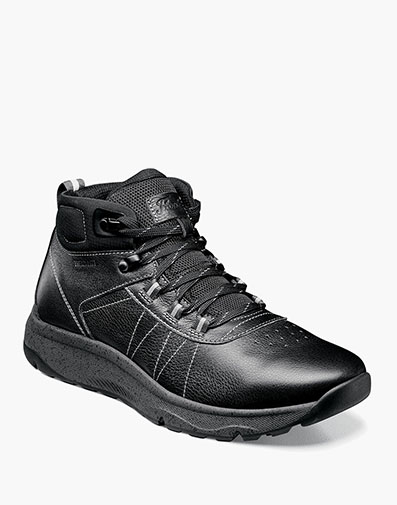 Tread Lite Plain Toe Hiker Boot in Black Tumbled for $130.00 dollars.
