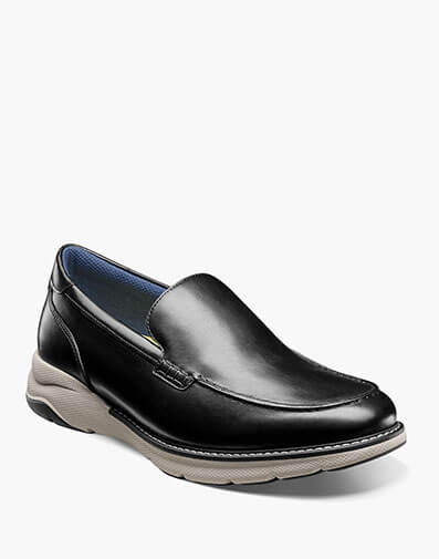 Frenzi Moc Toe Venetian Loafer in Black for $99.90 dollars.