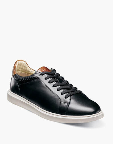 Social Lace To Toe Sneaker in Black w/White for $100.00 dollars.