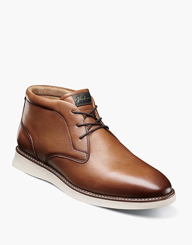 Launch Plain Toe Chukka Boot in Cognac Multi for $135.00 dollars.