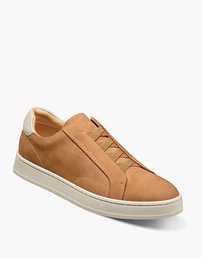 Monopoli Elastic Lace To Toe Sneaker in Sand for $120.00 dollars.