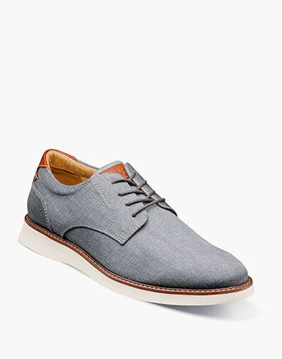 Launch Canvas Plain Toe Oxford in Gray for $110.00 dollars.