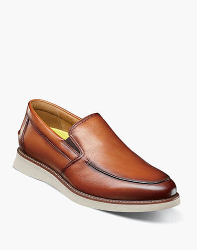 Launch Moc Toe Venetian Slip On in Cognac Multi for $120.00 dollars.