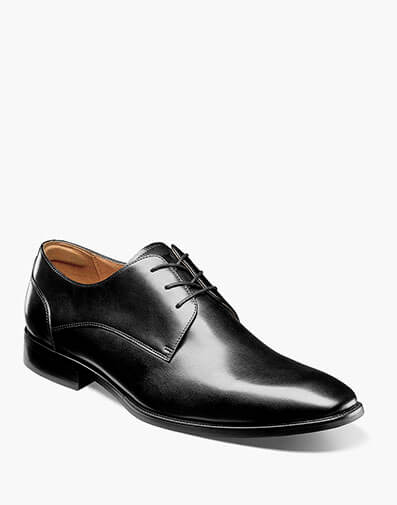 Sorrento Lux Plain Toe Oxford in Black for $145.00 dollars.