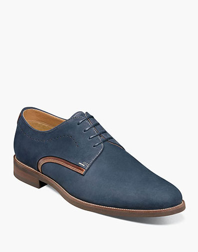 Uptown Plain Toe Oxford in Navy for $104.90 dollars.