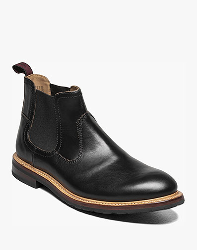FOUNDRY Plain Toe Gore Boot in Black.