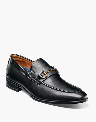 Zaffiro Moc Toe Bit Loafer II in Black for $145.00 dollars.