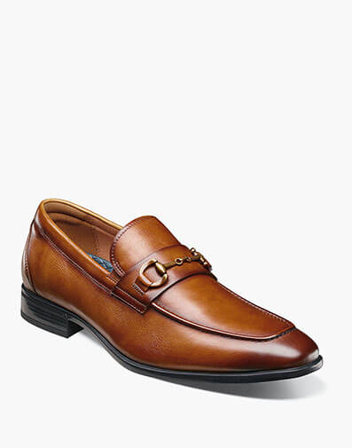 Zaffiro Moc Toe Bit Loafer II in Saddle Tan for $145.00 dollars.