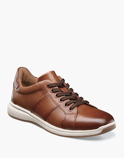 Great Lakes Jr. Boys Lace To Toe Oxford in Cognac for $65.95 dollars.