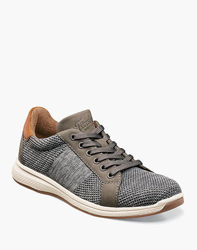 Great Lakes Jr. Boys Knit Lace To Toe Oxford in Gray for $62.95 dollars.