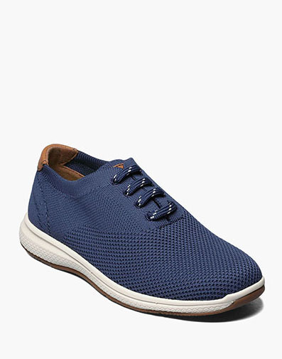 Great Lakes Jr. Boys Knit Plain Toe Oxford in Navy for $65.95 dollars.