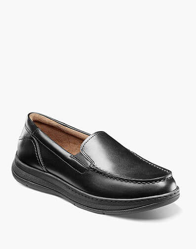 Central Jr. Moc Toe Venetian Loafer in Black for $49.90 dollars.