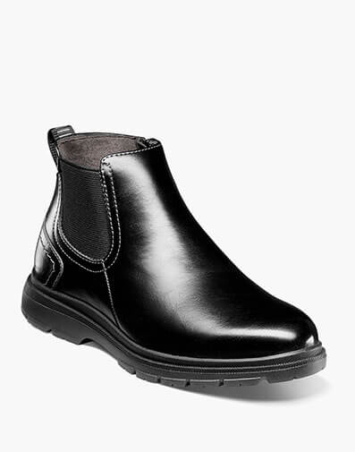 Lookout Jr. Plain Toe Gore Boot in Black for $64.95 dollars.