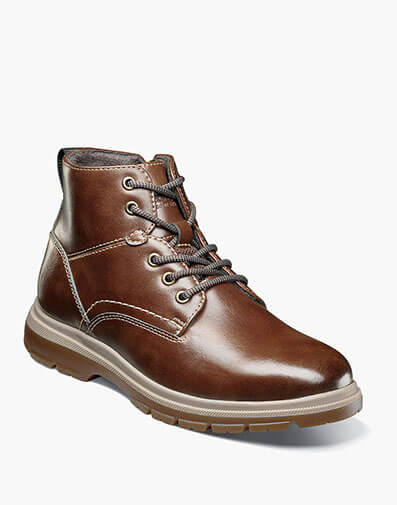 Lookout Jr. Plain Toe Lace Up Boot in Chestnut for $64.95 dollars.