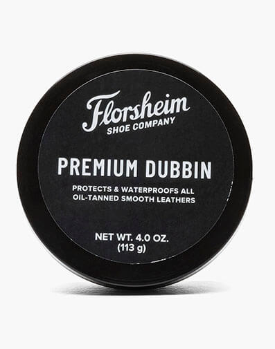 The featured product is the Florsheim Shoe Cleaner to nourish and protect your shoes.