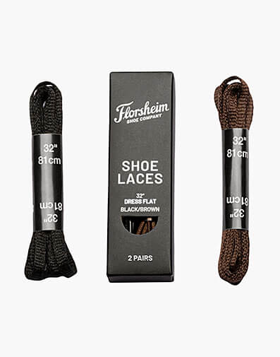 Shoe Laces Dress Flat Black-Brown 32 in Misc for $5.95 dollars.