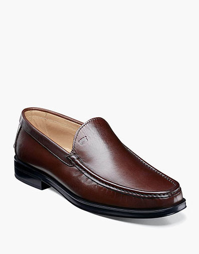 Palace Moc Toe Venetian Slip On in Brown for $175.00 dollars.