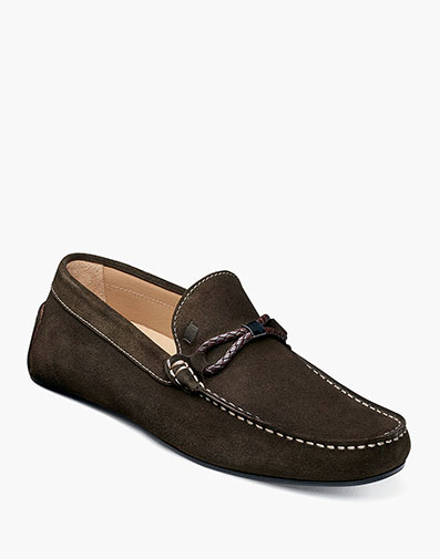 Comet Woven Bit Loafer in Brown for $139.90