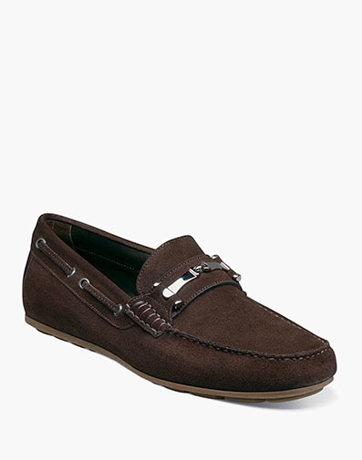Otello Moc Toe Bit Loafer in Brown for $129.90 dollars.