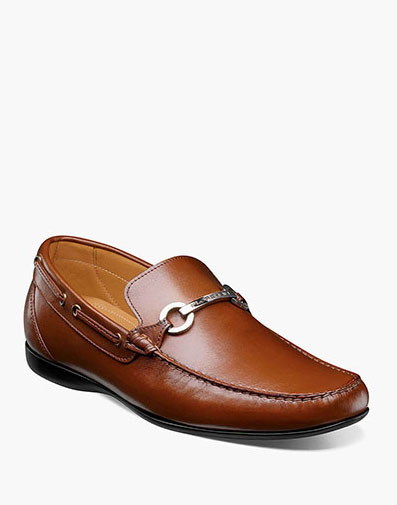 Cassio Moc Toe Bit Loafer in Cognac for $175.00 dollars.