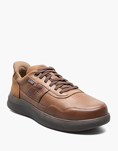 Crosstour Work Elastic Lace Met Guard Sneaker in Brown for $175.00 dollars.