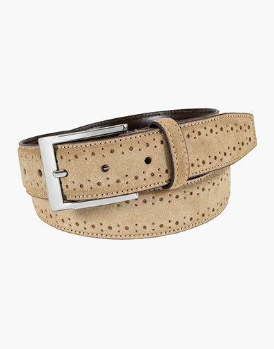 Lucky Genuine Suede Belt in Sand for $45.00 dollars.