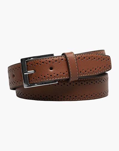 Lucky Genuine Leather Belt in Cognac for $45.00 dollars.