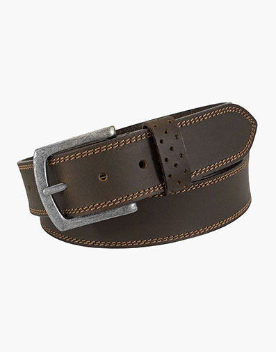 Jarvis Genuine Leather Belt in Brown CH for $55.00 dollars.
