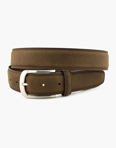 Hudson Leather Belt in Brown for $55.00 dollars.