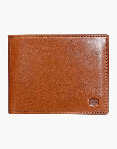 Carlito Bi-Fold Wallet in Cognac for $40.00 dollars.