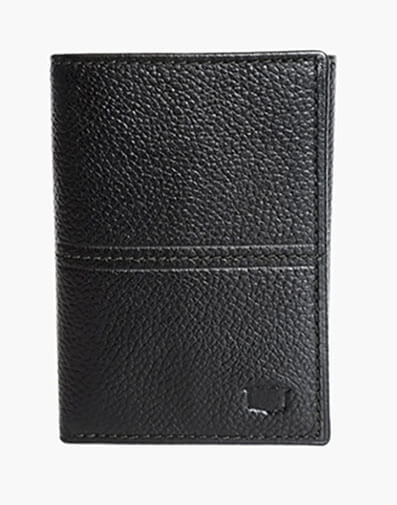 Tioga Tri-Fold Wallet in Black for $40.00 dollars.
