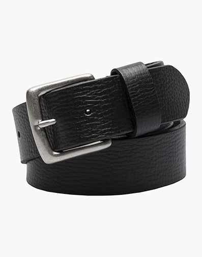 Wyatt Genuine Leather Belt in Black for $55.00 dollars.