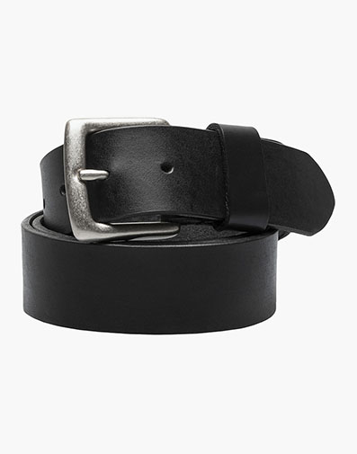 Berra Genuine Leather Belt in Black for $60.00 dollars.